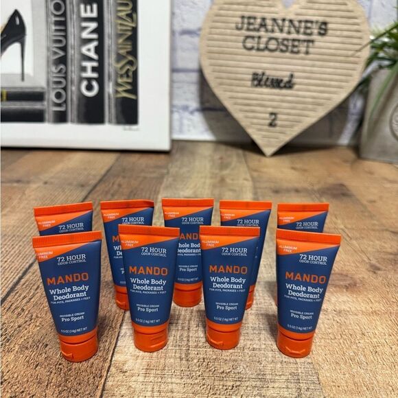 Lot 9 Mando Whole Body Deodorant - Men's Aluminum-Free Invisible Cream Deodorant - Picture 1 of 6